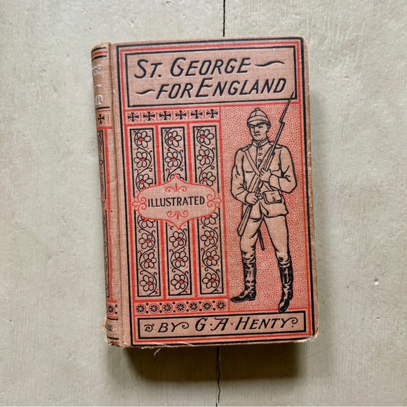 Other - Antique St. George for England Historical Novel Iron Cross Medieval Auburn RI